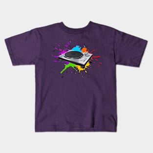 Retro TurnTable Shirt Kids T-Shirt